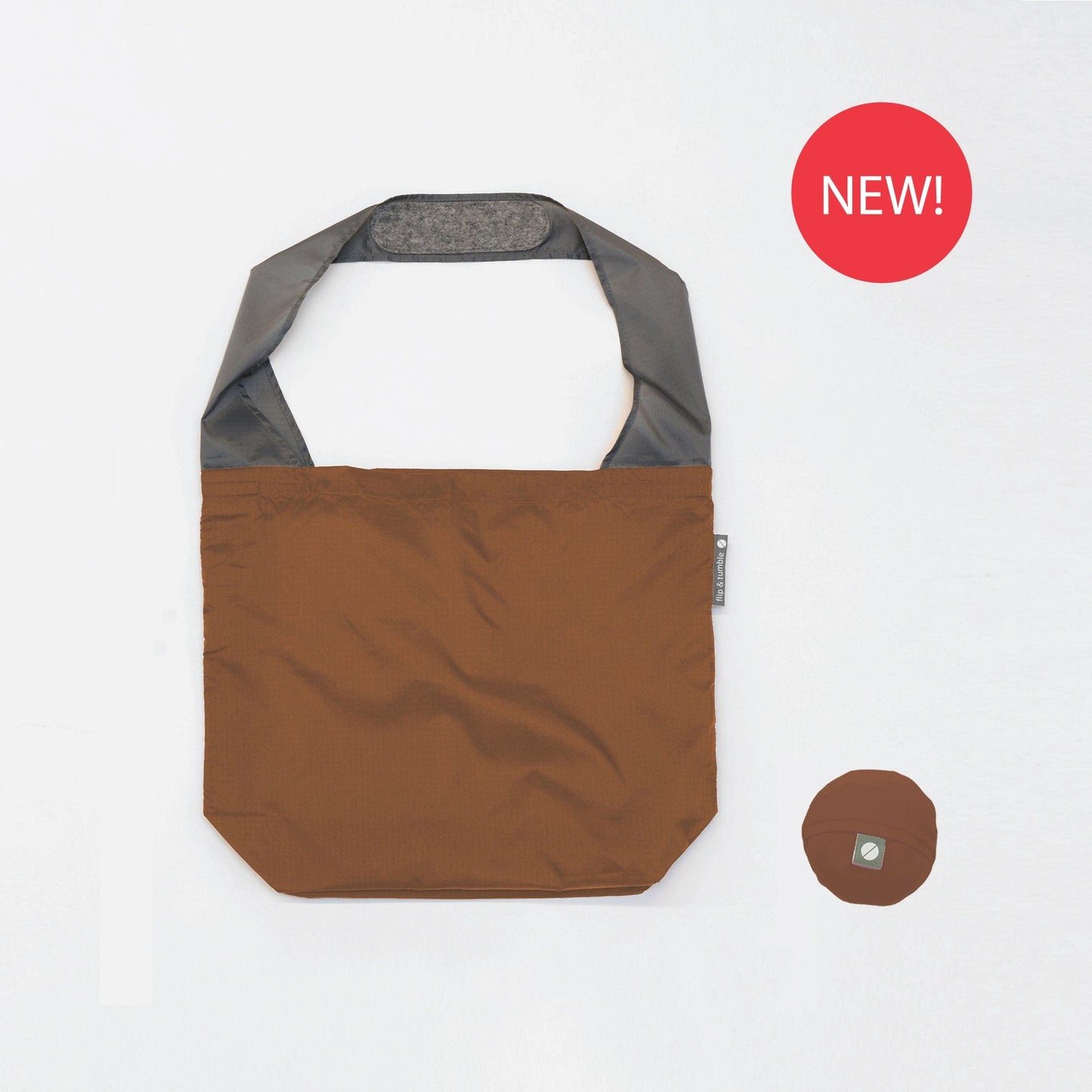 24-7 bag - flip & tumble - packable tote, stylish reusable bag, great with reusable mesh bags